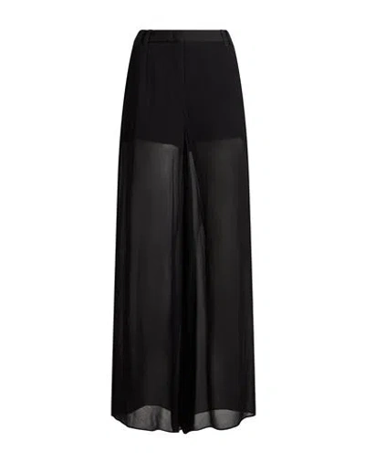Marella Stella Maxwell X  Woman Pants Black Size 8 Viscose