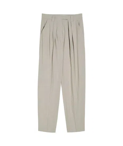 Marella Straight Casual Pants In Nude