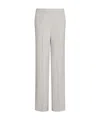 Marella Recycled Envers Satin Trousers In White