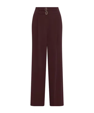 Marella Straight-leg Casual Pants In Multi