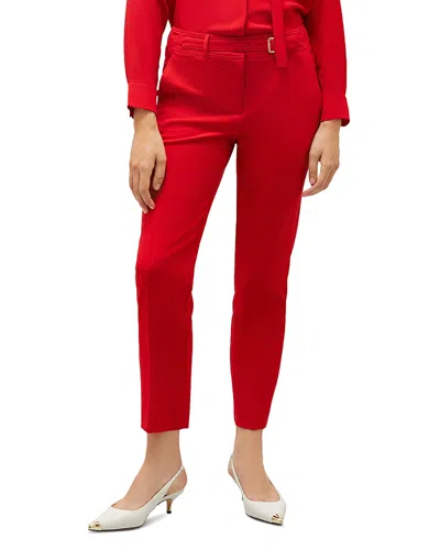 Marella Straight Pants In Red