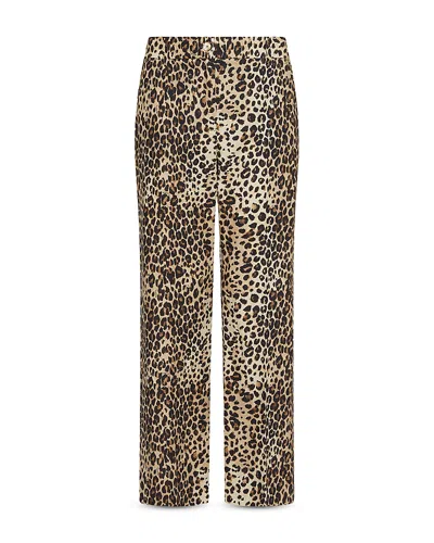 Marella Straight Pants In Brown