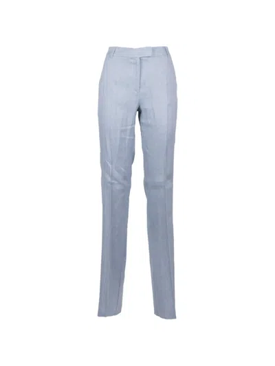 Marella Straight Trousers In Blue