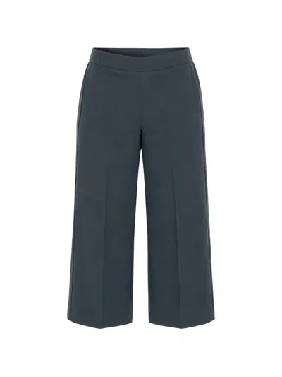 Marella Straight-leg Trousers In Blue