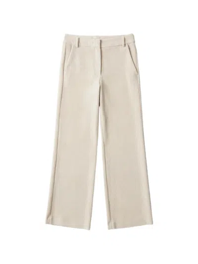 Marella Straight-leg Trousers In Neutral