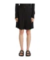 Marella Stretch Viscose And Linen Bermuda Shorts