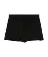 MARELLA STRETCH VISCOSE AND LINEN MICRO PANTS