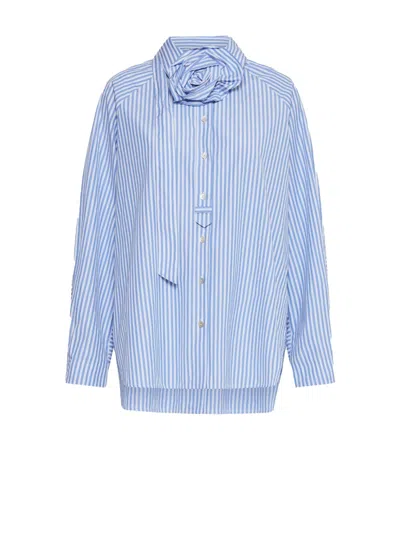 Marella Striped Poplin Shirt