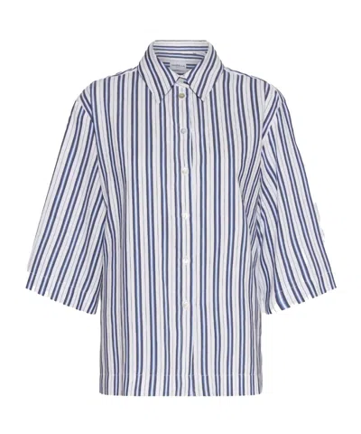 Marella Striped Shirt In White