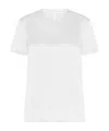 Marella T-shirt With Round Neck And Short Sleeves In White