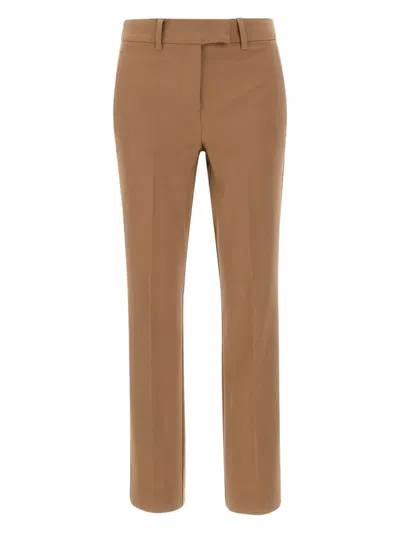 Marella Tailored Trousers In Brown