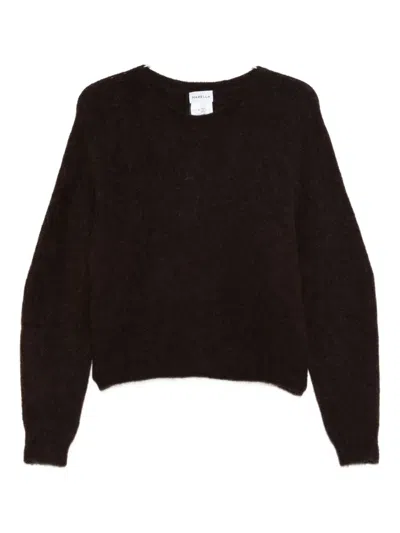 Marella Tania Round-neck Sweater In Black