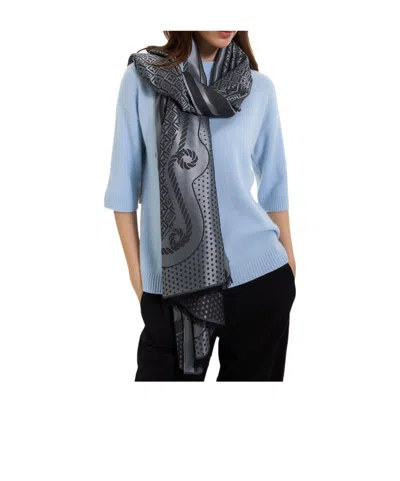 Marella Tasseled Scarf In Multi-color