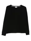 Marella Tesa Crew-neck Sweater In Black