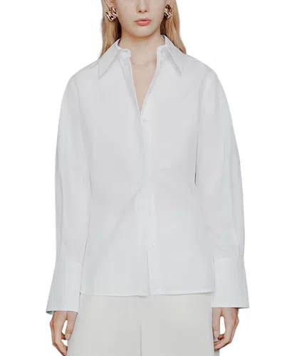 Marella Tie Cuff Shirt In White