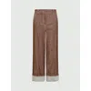 Marella Trotto In Brown