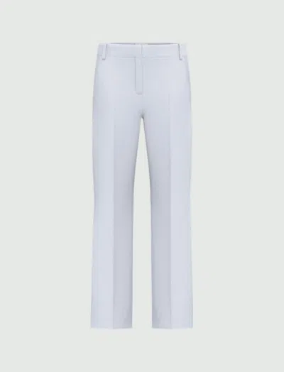 Marella Trousers In Twill Woman Blue In Other