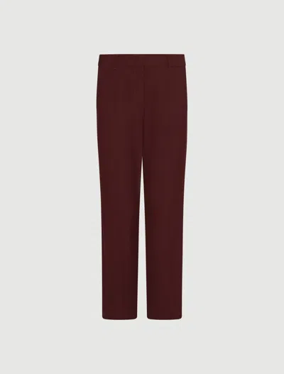 Marella Trousers Woman Burgundy