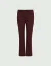 Marella Trousers Woman Burgundy In Brown