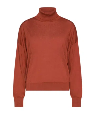 Marella Turtleneck Sweater In Red