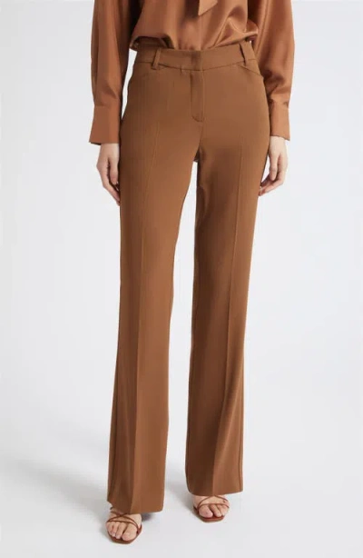 Marella Casual Trousers With Belt Loops In Brown