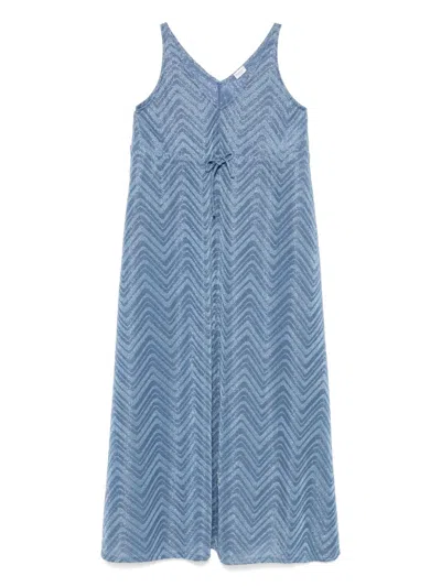 Marella Vela Beach Dress In Blue