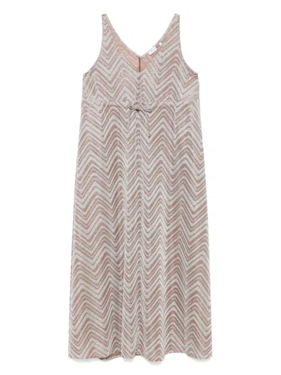 Marella Vela Beach Dress In Brown