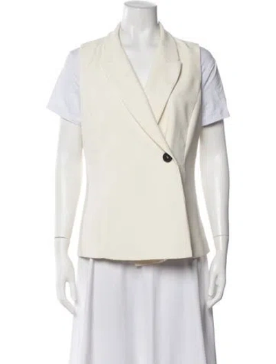 Pre-owned Marella Vest In Neutrals
