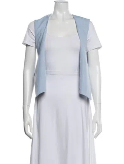 Pre-owned Marella Vest W/ Tags In Blue
