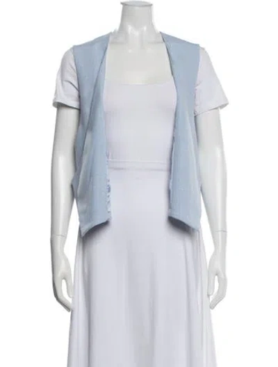 Pre-owned Marella Vest W/ Tags In Blue
