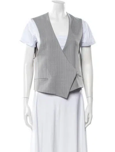 Pre-owned Marella Vest W/ Tags In Gray