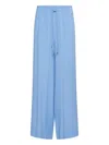 Marella Vivaio Elasticated-waist Trousers In Blue
