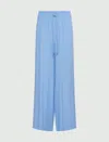 Marella Vivaio Elasticated-waist Trousers In Blue