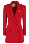 Marella Blazer Capsule Emily Ratajkowski X In Rosso