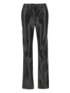 Marella Welt-pocket Trousers In Black