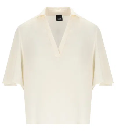 Marella White Pancia Blouse  In Neutral
