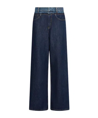 Marella Wide-leg Jeans In Black