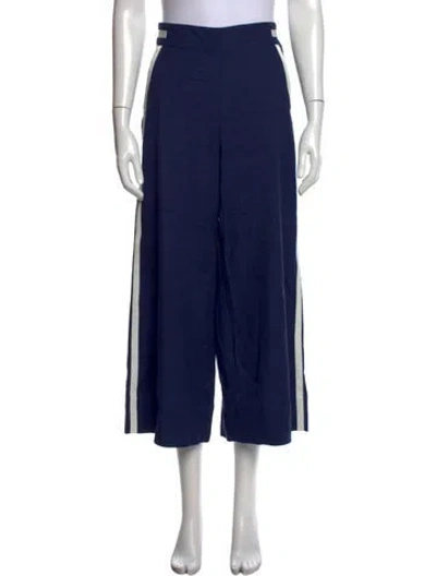 Pre-owned Marella Wide Leg Pants In Blue