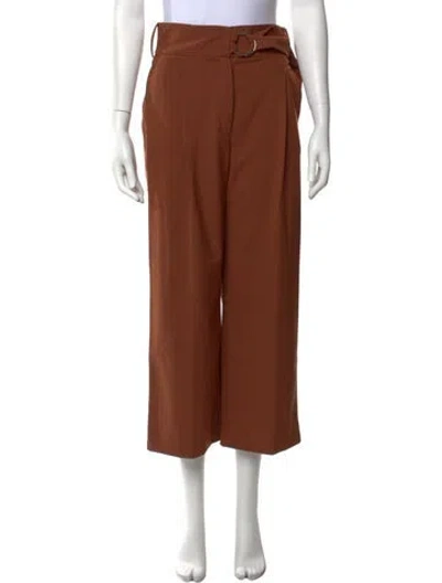 Pre-owned Marella Wide Leg Pants In Brown