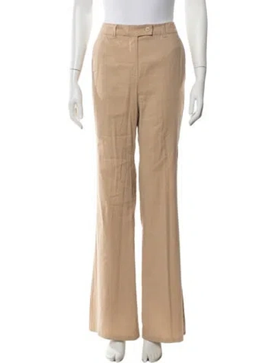 Pre-owned Marella Wide Leg Pants In Neutrals