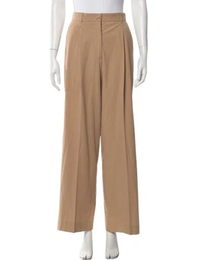Pre-owned Marella Wide Leg Pants In Neutrals