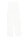 Marella Wide-leg Trousers In White