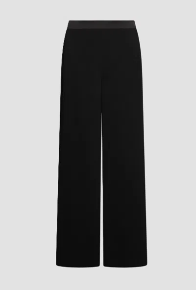 Marella Wide Leg Trousers Woman Black