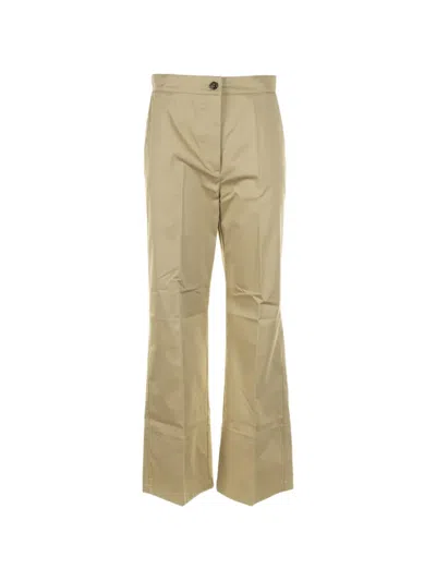 Marella Wide-leg Trousers In Neutral