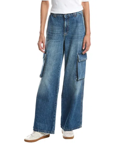 Marella Wleg2 Denim Trouser In Blue