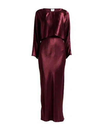 Marella Woman Co-ord Burgundy Size 12 Acetate