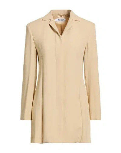 Marella Woman Jacket Beige Size 2 Viscose, Acetate