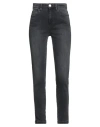 Marella Woman Jeans Black Size 10 Cotton, Lyocell, Modal, Elastomultiester, Elastane
