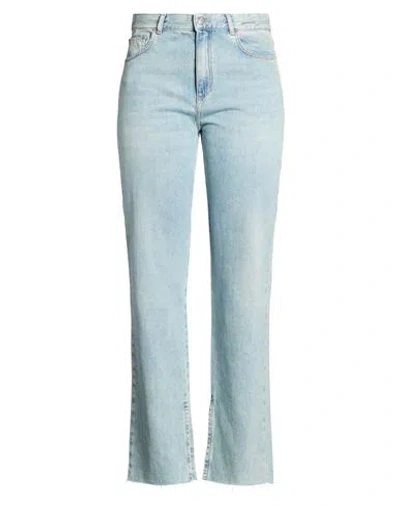 Marella Woman Jeans Blue Size 12 Cotton