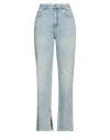 Marella Woman Jeans Blue Size 12 Cotton In Blue